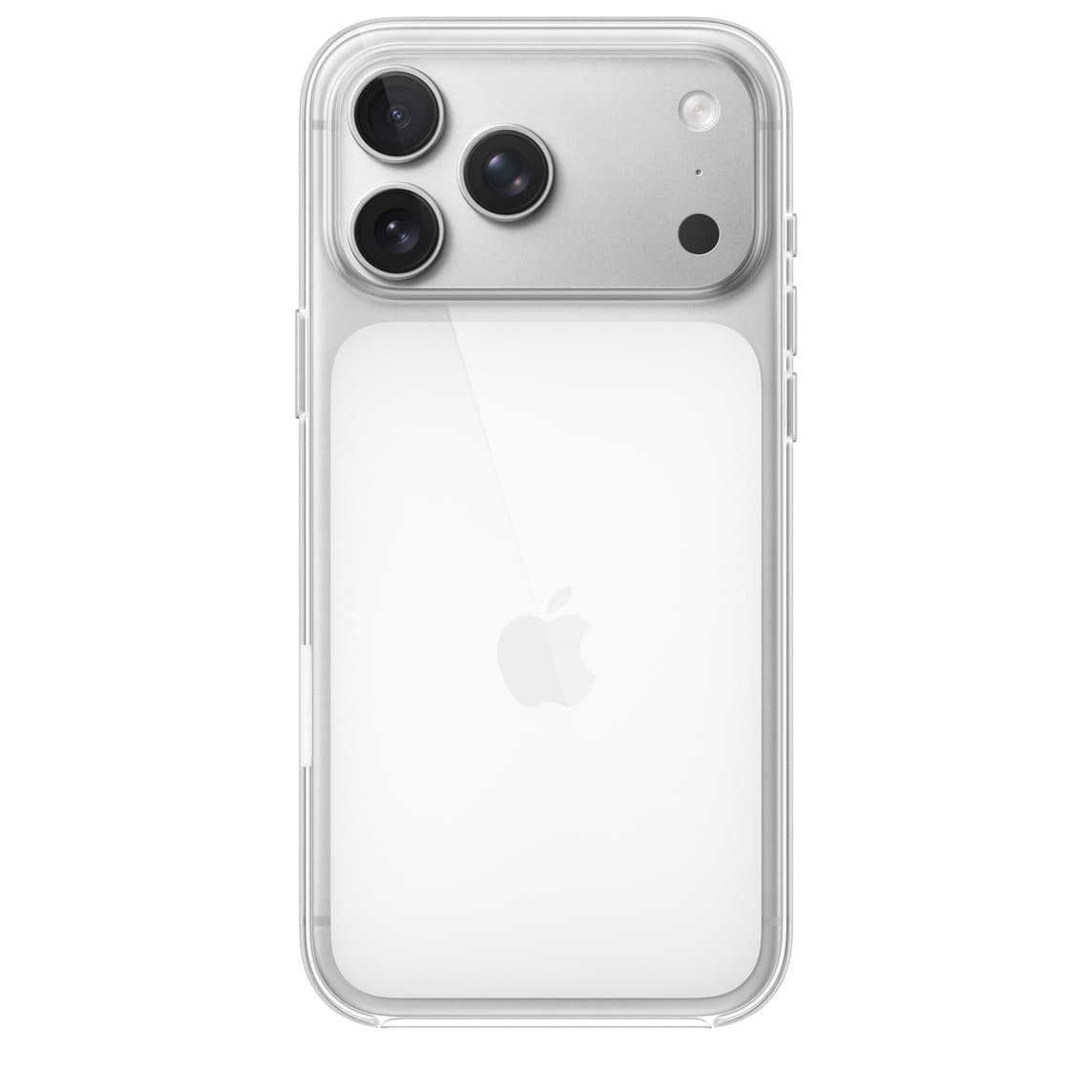 iphone 17 Pro Clear Silicone Case With Magsafe product image