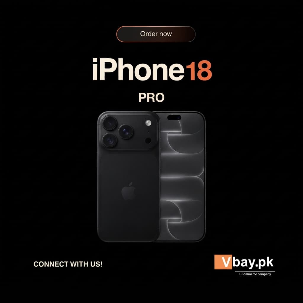iPhone 18 Pro Black product image