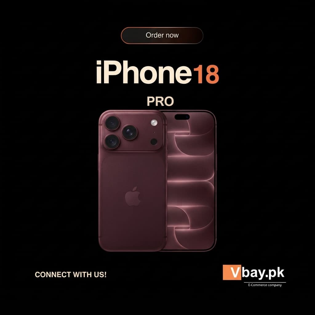 iPhone 18 Pro Burgundy product image